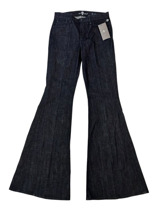 7 For All Mankind Denim - Seven For All Mankind Bell Bottom Jeans Size 27 Dark Wash NWT